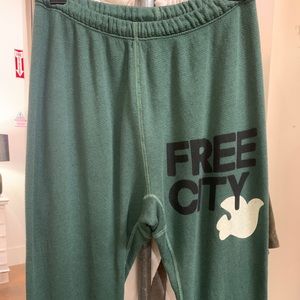 Free city super fluff legwarmers